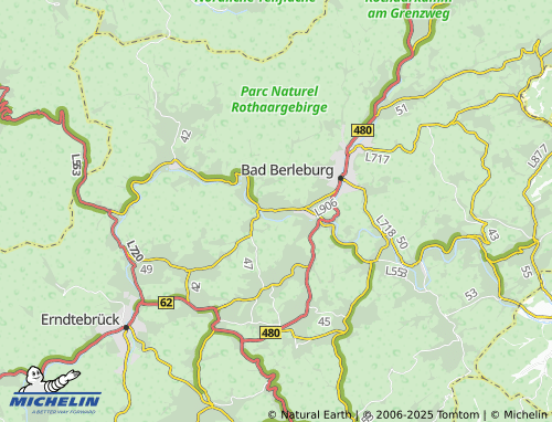 MICHELIN Berghausen map - ViaMichelin