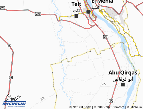 Mappa MICHELIN Bani Qamjar - ViaMichelin