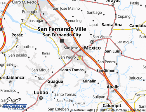 MICHELIN San Juan map - ViaMichelin