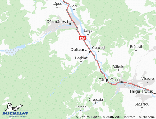 Mappa MICHELIN Ștefan Vodă - ViaMichelin