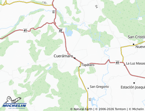 Mappa MICHELIN Santa Cecilia - ViaMichelin