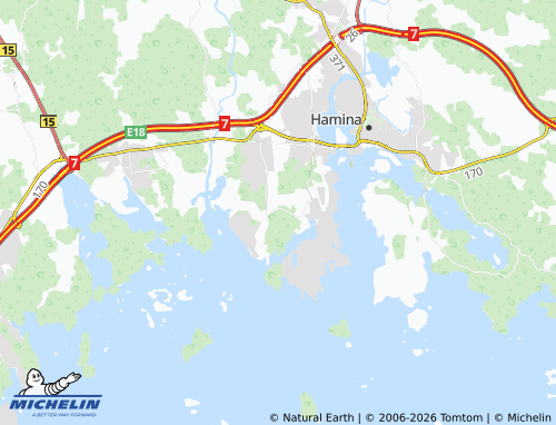 MICHELIN-Landkarte Petkele - ViaMichelin