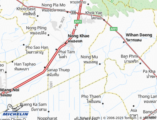 MICHELIN Kum Hak map - ViaMichelin