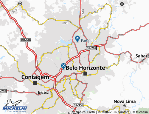 Mapa MICHELIN São Francisco - ViaMichelin