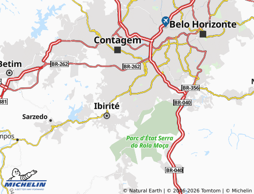 Carte MICHELIN CDI Jatobá - ViaMichelin
