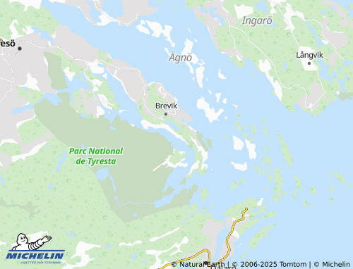 MICHELIN Ällmora map - ViaMichelin