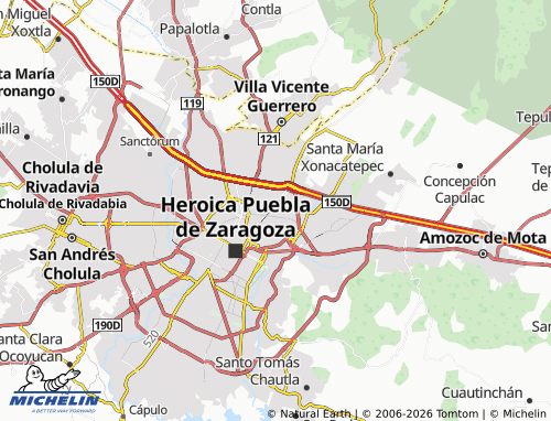 MICHELIN Vicente Budib map - ViaMichelin