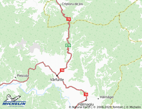 MICHELIN-Landkarte Lazuri - ViaMichelin