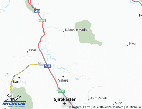 Mappa MICHELIN Kakoz - ViaMichelin