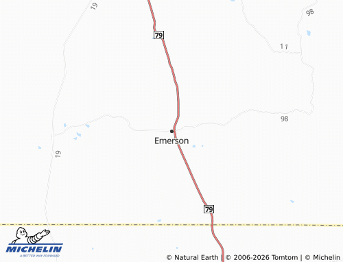 Mapa MICHELIN Emerson - ViaMichelin