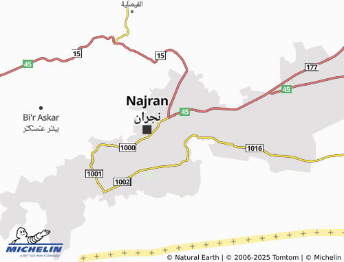 MICHELIN Zabaid map - ViaMichelin