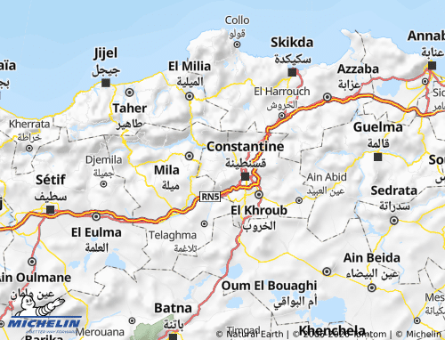 Carte MICHELIN Ibn Ziad - ViaMichelin