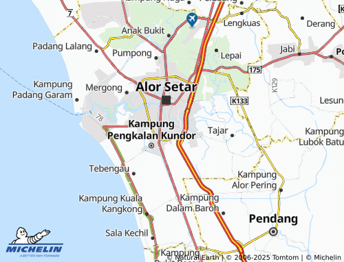 MICHELIN Taman Tunku Yaakob map - ViaMichelin