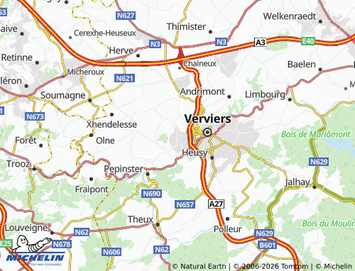 Kaart MICHELIN Lambermont - ViaMichelin