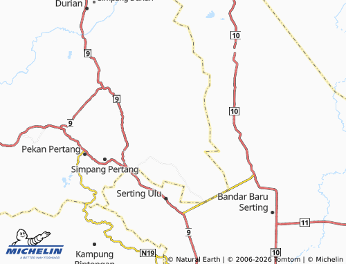 MICHELIN-Landkarte Felda Pasoh - ViaMichelin