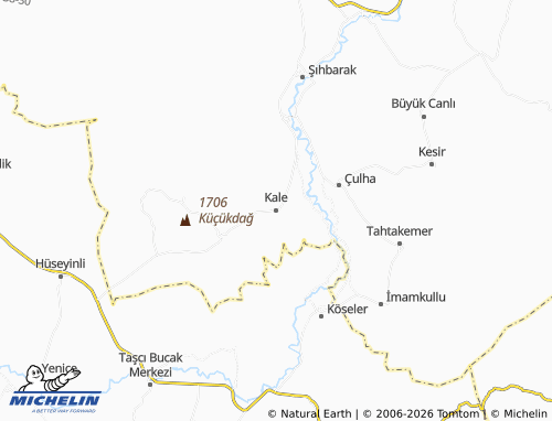 MICHELIN Kale map - ViaMichelin