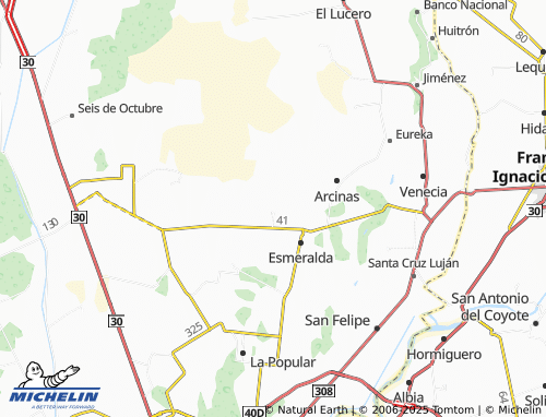 MICHELIN Pastor Rouaix, Jaboncillo map - ViaMichelin