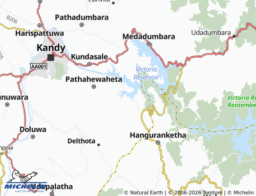 Mappa MICHELIN Pathamailapitiya South - ViaMichelin