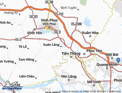 Mapa MICHELIN Tân Phong - ViaMichelin