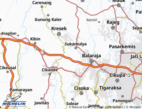 MICHELIN Koper map - ViaMichelin