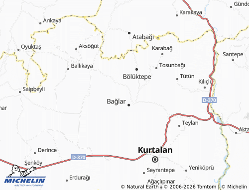 Mappa MICHELIN Çeşme - ViaMichelin
