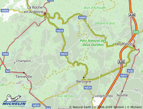Mappa MICHELIN Warempage - ViaMichelin