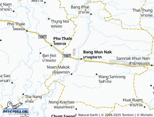 MICHELIN Ho Krai map - ViaMichelin