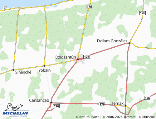 Carte MICHELIN Dzidzantún - ViaMichelin