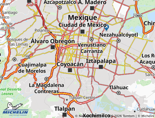 Mappa MICHELIN San Simón Ticumac - ViaMichelin