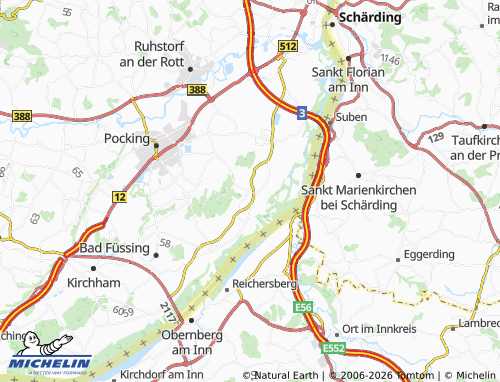 Mapa MICHELIN Beham - ViaMichelin