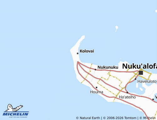 Mapa MICHELIN Fo'ui - ViaMichelin