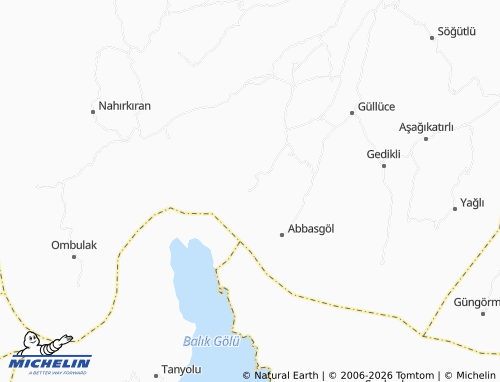 MICHELIN Taşuçan map - ViaMichelin