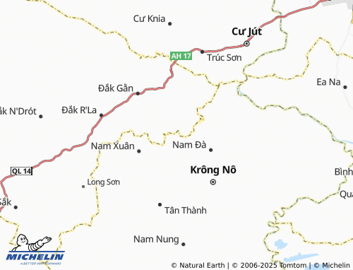 MICHELIN-Landkarte Đắk Sôr - ViaMichelin
