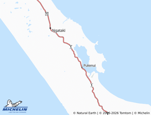 Mapa MICHELIN Houhora - ViaMichelin