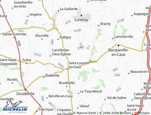 Mapa MICHELIN Gonnetot - ViaMichelin