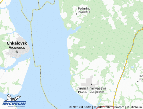 MICHELIN-Landkarte Burevestnik - ViaMichelin