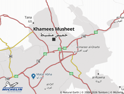 MICHELIN-Landkarte al-Fath - ViaMichelin