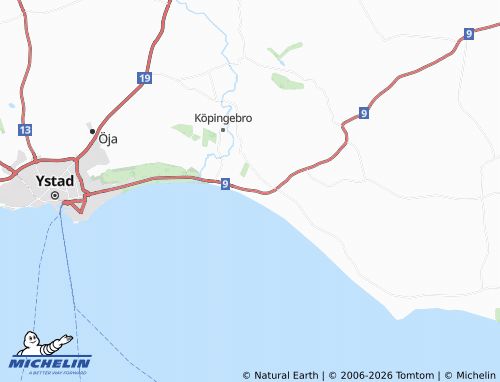 Mappa MICHELIN Nybrostrand - ViaMichelin