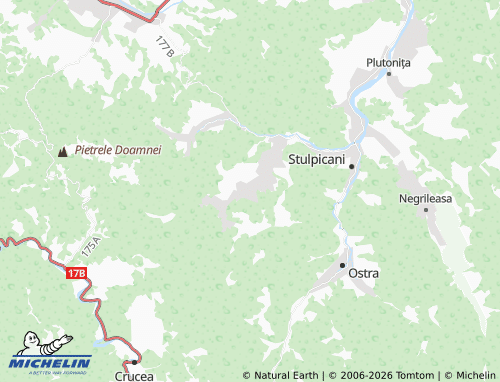 MICHELIN Gemenea map - ViaMichelin