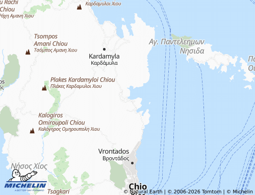 Mapa MICHELIN Lagkada - ViaMichelin