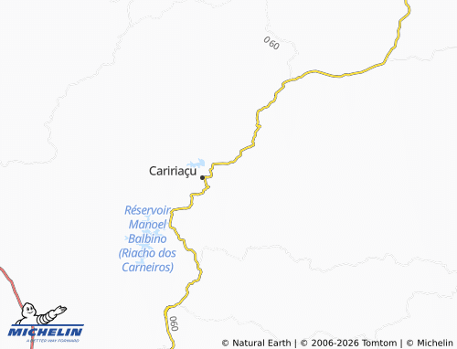 Carte MICHELIN Cedron - ViaMichelin