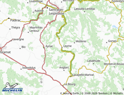 Mappa MICHELIN Leyme - ViaMichelin