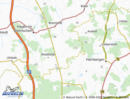 MICHELIN-Landkarte Albstedt - ViaMichelin