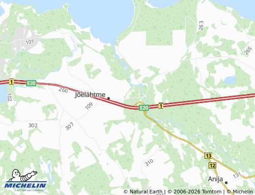 MICHELIN Koogi map - ViaMichelin
