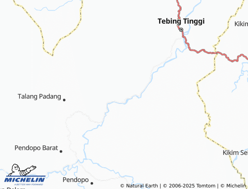 MICHELIN Lubuk Gelanggang map - ViaMichelin
