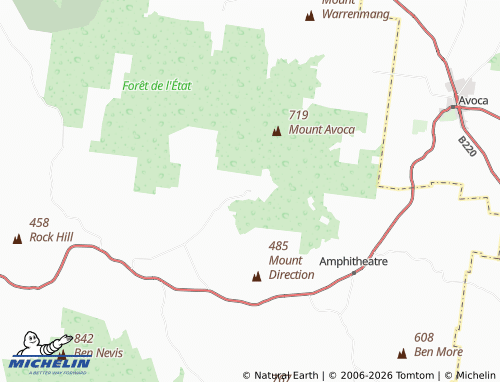 Carte MICHELIN Glenpatrick - ViaMichelin