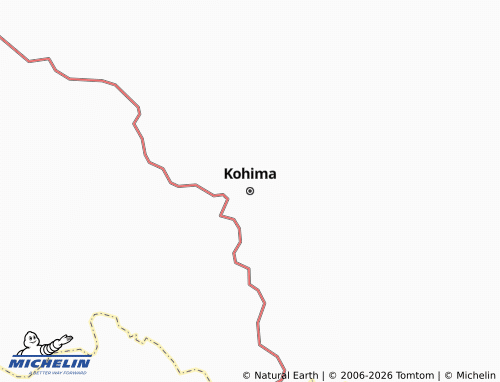 Kaart MICHELIN Kohima - ViaMichelin