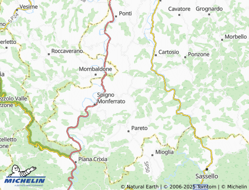 Mapa MICHELIN Cavalli - ViaMichelin