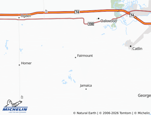 Mapa MICHELIN Fairmount - ViaMichelin