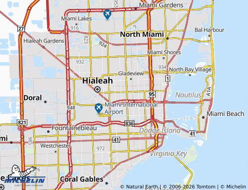 Kaart MICHELIN Brownsville - ViaMichelin